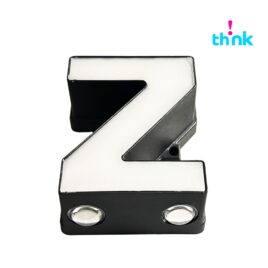 Letra (z) 3d con luz led 24v 6x10x13.5cm 1pz